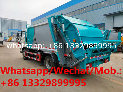 HOT SALE! JMC brand 4*2 LHD kaiyun brand 152hp Euro 6 diesel 7cbm garbage compactor truck, wastes collecting vehicle