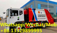 Customized Dongfeng D9 12cbm 180hp Euro Ⅳ diesel engine garbage compactor truck customized for Philippines for sale