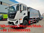 HOT SALE! DONGFENG TIANLONG 6*4 290hp diesel 20CBM garbage compactor truck, refuse garbage truck supplier in China