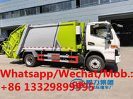 HOT SALE!JAC Junling V7 120KW diesel 8cbm garbage compactor truck, good quality refuse garbage truck supplier in China