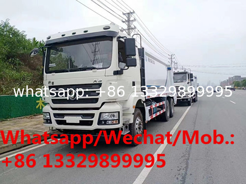 HOT SALE! Customized SHACMAN BRAND 6*4 LHD 18CBM garbage compactor truck for sale, 115tons compacted garbage truck