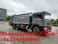 Dongfeng 6*4 LHD T5 260hp diesel Euro 6 18cbm garbage compactor truck for sale,18cbm refuse garbage compactor vehicle