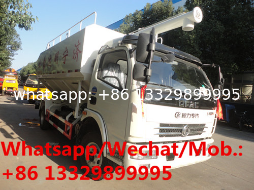 dongfeng D7 Euro 5 12cbm-14cbm farm-oriented and livestock poultry feed truck for sale, 5T-7T animal feed vehicle