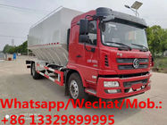 CLW brand shanqi XUANDE X6 4*2 LHD Euro 5 diesel 22cbm-24cbm bulk feed transported vehicle for sale, animal feed truck