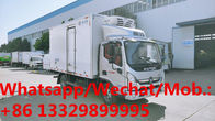 FOTON AOLING 131hp diesel Euro 6 refrigerated truck for sale, Frozen van truck for transported frozen meats and fish