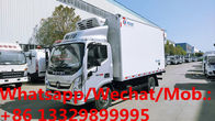 FOTON AOLING 131hp diesel Euro 6 refrigerated truck for sale, Frozen van truck for transported frozen meats and fish