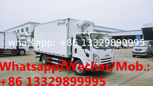 HOT SALE! JMC brand kaiyun 4*2 LHD 130hp Euro 6 diesel refrigerated truck for sale, cheaper price cold van truck