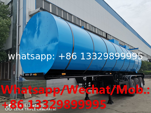 new cheaper price asphalt tanker transported semitrailer for sale, Wholesale good price bitumen tanker semitrailer