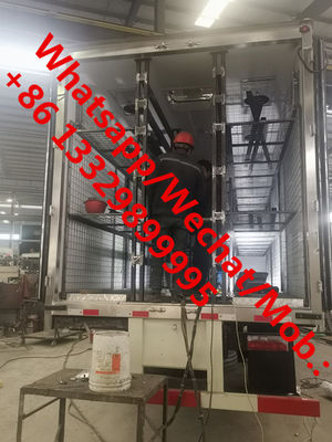GENLVON 6*4 LHD 380hp day old chick transported truck for sale, China supplier of poultry baby chick vehicle