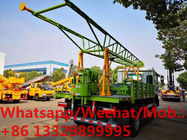 Best price Customized Dongfeng D9 200m-300m Water Well Drilling Rig truck for sale, well drilling rig mounted on truck
