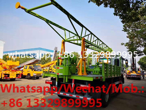 Best price Customized Dongfeng D9 200m-300m Water Well Drilling Rig truck for sale, well drilling rig mounted on truck