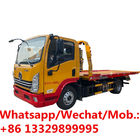 Customized SHACMAN brand 3tons flatbed wrecker towing truck for sale, HOT SALE! new Road towing repaired vehicle
