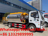 Customized dongfeng 4*2 LHD 4cbm intelliegent type asphalt distributing vehicle for sale, bitumen tanker spreading truck