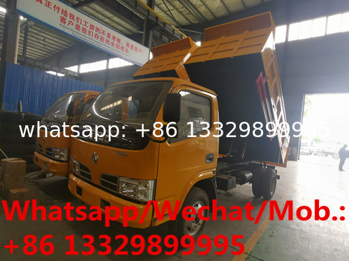 Customized 5cbm volume mini dump tipper truck for sale, HOT SALE! exported model-CLW LHD smallest diesel tipper vehicle