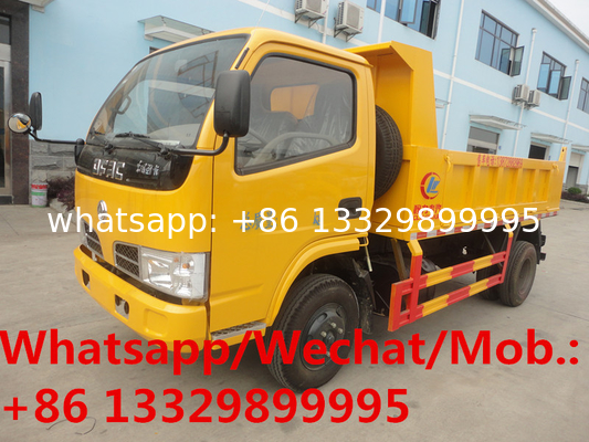 Customized 5cbm volume mini dump tipper truck for sale, HOT SALE! exported model-CLW LHD smallest diesel tipper vehicle