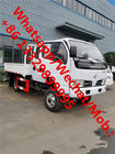 HOT SALE! dongfeng double cabs 4*4 AWD cargo lorry truck,new best price 3tons diesel dropside lorry truck for sale