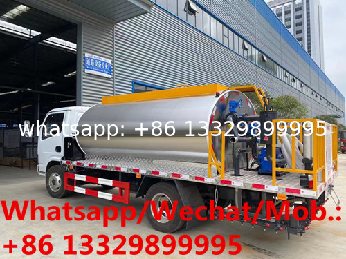 New manufactured common type bitumen tanker spreading vehicle for sale, HOT SALE! 3tons asphalt distributing truck