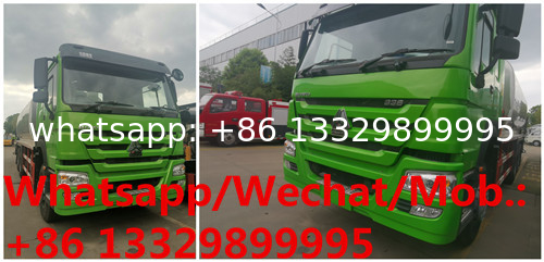 Customized HOWO 6*4 RHD 336hp diesel asphalt tanker distributing vehicle for sale, Best price bitumen spreading truck