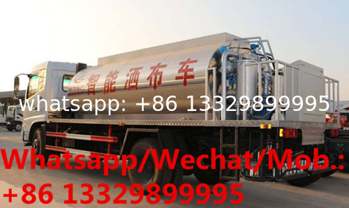 customized standard type Dongfeng D9 190hp diesel 12cbm asphalt tanker truck for sale, pitch bitumen tanker truck