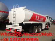 New SINO TRUK HOWO 6*4 LHD diesel fuel tanker truck for sale, Best price mobile 336hp oil tanker transported truck