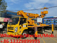 HOT SALE! JMC brand 4*2 diesel telescopic aerial working platform truck, 21m hydraulic high altitude operation truck