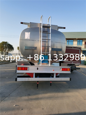 HOT SALE! Dongfeng 210hp diesel 20,000Liters fuel tanker vehicle, Wholesale price mobile bulk oil tanker truck for sale