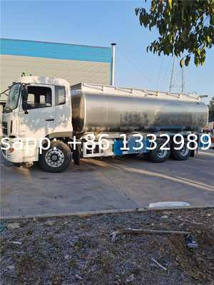 HOT SALE! Dongfeng 210hp diesel 20,000Liters fuel tanker vehicle, Wholesale price mobile bulk oil tanker truck for sale