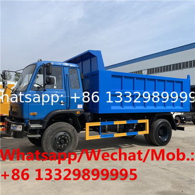 customized dongfeng 4*2 6 wheels 170hp 8cbm tipper truck for sale, DUMP TRUCK for stones, coal, sand transportation