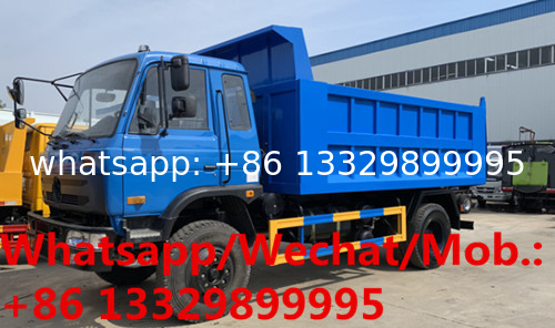 customized dongfeng 4*2 6 wheels 170hp 8cbm tipper truck for sale, DUMP TRUCK for stones, coal, sand transportation