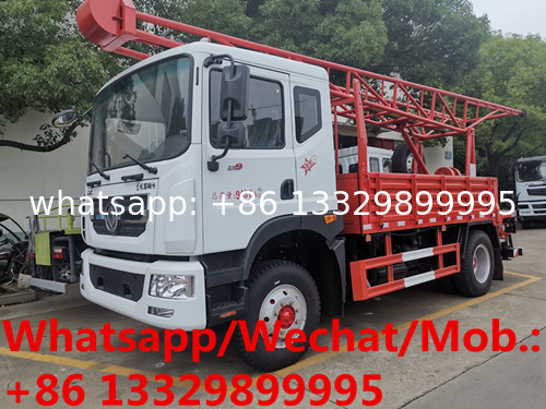 Factory sale! new dongfeng 100m depth water well drilling rig on truck, best price cargo truck with water drilling rig