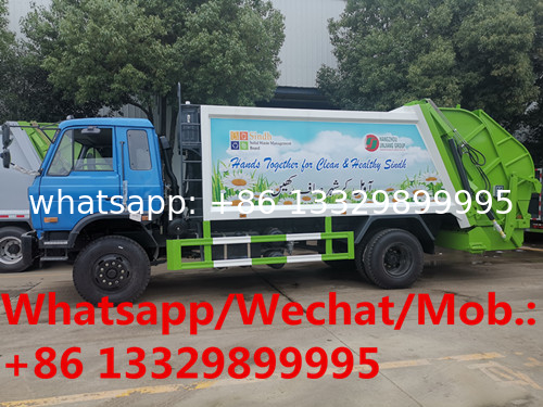 HOT SALE! Customized 10cbm 8tons compacted garbage trucks for Pakistan, New cheaper price Wastes collecting vehicle