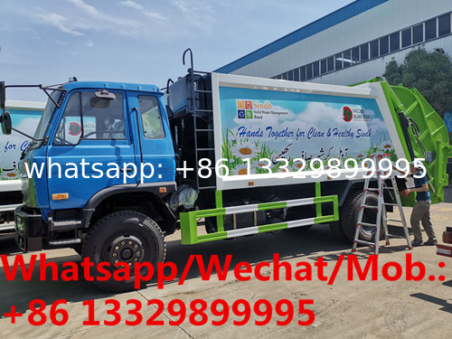 HOT SALE! Customized 10cbm 8tons compacted garbage trucks for Pakistan, New cheaper price Wastes collecting vehicle