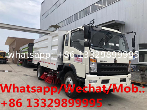 Factor sale good price Customized HOWO RHD street sweeping vehicle for sale, HOT SALE! diesel road sweeper vehicle