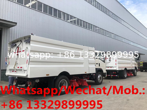 Factor sale good price Customized HOWO RHD street sweeping vehicle for sale, HOT SALE! diesel road sweeper vehicle