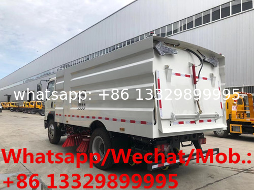 Factor sale good price Customized HOWO RHD street sweeping vehicle for sale, HOT SALE! diesel road sweeper vehicle