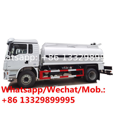SHACMAN L3000 10000L food grade drinking water tanker truck 10000liter stainless steel drinking water tank truck