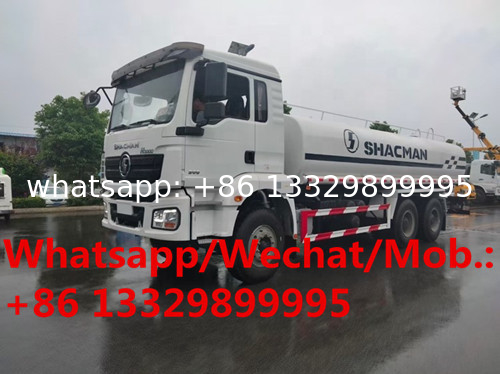 HOT SALE! SHACMAN 20000 liters drinking water transport truck food grade stainless steel drinking water truck sale