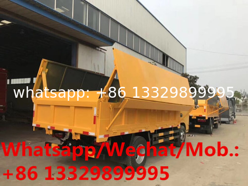 HOT SALE! customized Dongfeng 4*2 LHD 5T-7T dump tipper truck with hydraulic cover, factory sale domestic wastes tipper