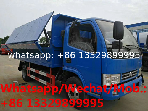 HOT SALE!  customized RHD 3T-5T garbage dump truck for domestic wastes transportation, GOOD PRICE! 4T dump tipper truck