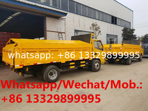 Factory sale best price dongfeng 3T-5T dump tipper truck for wastes transportation, dump garbage truck for sale