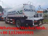 Customized SHACMAN L3000 4*2 LHD 12CBM Water tanker truck for overseas clients, good price portable water tanker vehicle