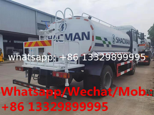 Customized SHACMAN L3000 4*2 LHD 12CBM Water tanker truck for overseas clients, good price portable water tanker vehicle