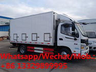 Customized Chinamade FOTON 4*2 LHD/RHD diesel engine livestock poultry van truck for day old chick transportation
