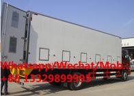 Customized FOTON AUMARK 4*2 RHD 60,000 day old chicks transported truck for sale, new poultry baby birds van vehicle