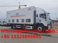 Customized FOTON AUMARK 4*2 LHD 240hp diesel 6.7m day old chick transported truck for sale， 60000 day old birds truck