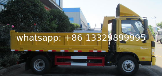 Customized FOTON LHD 4tons dump tipper truck for sale, Factory sale good price Tipper vehicle for sand transportation