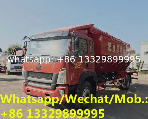 HOT SALE! SINO TRUK HOWO 4*2 LHD 10T poultry feed pellet vehicle, new good price farm-oriented feed truck for Africa