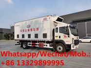 HOT SALE! HOWO 6M 180hp Euro 4 diesel day old chick truck for sale, 50,000 poultry day old birds transported vehicle