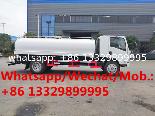 Customized ISUZU diesel stainless steel drinking water transported vehicle for sale, foodgrade liquid food tanekr truck