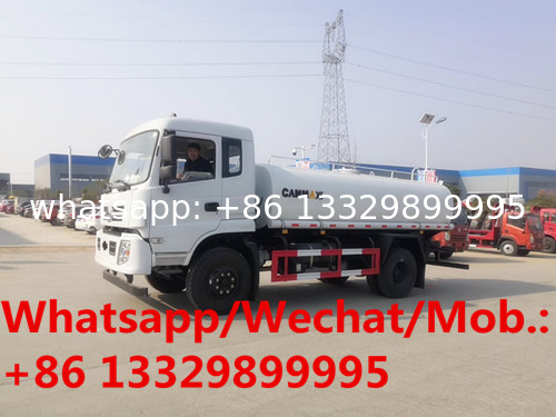 Factory sale good price Dongfeng 4*2 LHD 12,000L stainless steel liquid food transported truck, foodgrade tanker truck